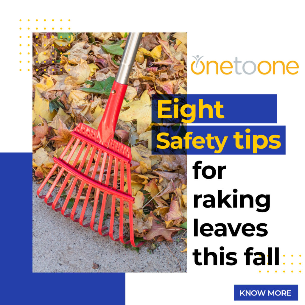 8 Safety tips for raking leaves this fall - One to One Wellness Blog ...